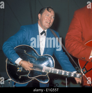 BILL Haley e le sue comete noi rock'n'roll gruppo pop in Olanda nel 1957 Foto Stock