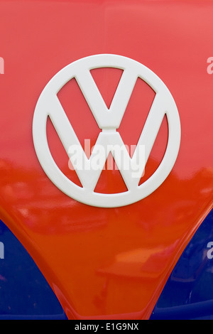 VW Volkswagen camper, abstract Foto Stock