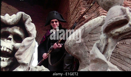 Ancora da "Le avventure del barone di Munchausen" rilasciato nel 1988 diretto da Terry Gilliam e interpretato da John Neville. Orazio. Foto Stock