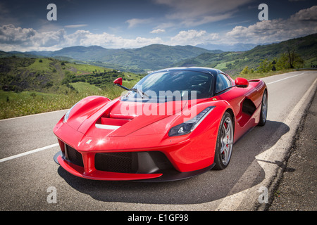 LaFerrari hybrid super car Foto Stock