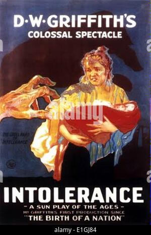 L'intolleranza è un 1916 American film muto diretto da D. W. Griffith ed è considerato uno dei capolavori dell'era del muto Foto Stock
