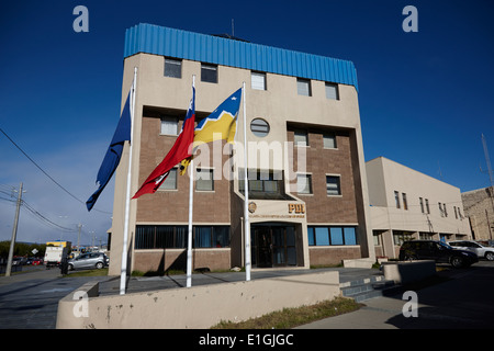 Ispezione di preconsegna Policia de Investigaciones de Chile uffici Punta Arenas in Cile Foto Stock