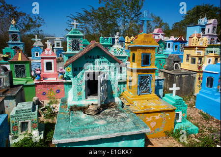 Messico, Yucatan Stato, Hoctun, cimitero maya Foto Stock