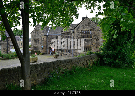 Il Manor House Museum, Ilkley, West Yorkshire, Inghilterra Foto Stock