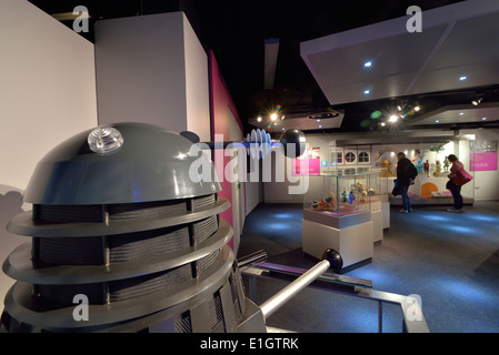 Dalek presso il National Science e Museo Multimediale, Bradford, West Yorkshire Foto Stock