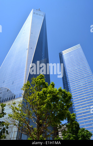 World Trade Center Towers uno e sette. Foto Stock