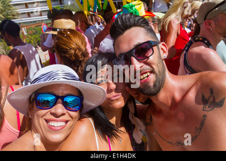 Gay Pride Parade Maspalomas 2014 Foto Stock