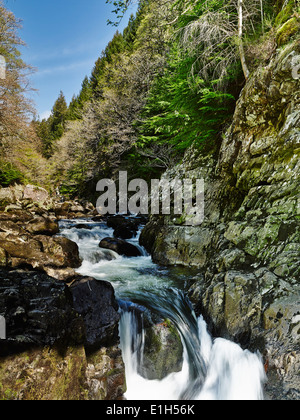 Fiume Llugwy, Betws-y-coed, Snowdonia, Galles Foto Stock