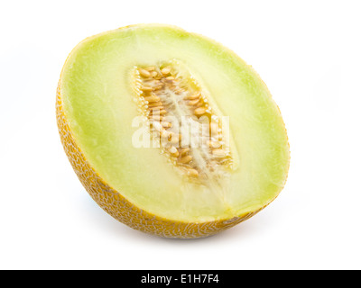 Melon isolati su sfondo bianco Foto Stock