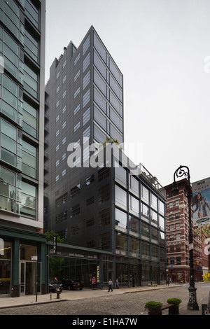 Blocco di appartamenti a 40 Mercer Street, progettato da Jean Nouvel, Manhattan, New York City, Stati Uniti d'America Foto Stock