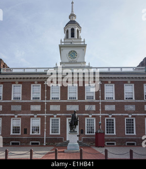 La sala dell'indipendenza o stato House, Philadelphia, Pennsylvania, STATI UNITI D'AMERICA Foto Stock