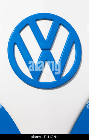 VW Volkswagen camper, abstract Foto Stock