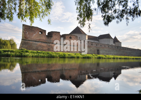 Fortezza, Fagaras, Transilvania, Romania Foto Stock