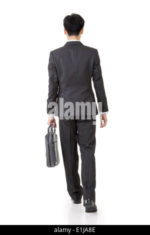 a piedi, vista posteriore Foto Stock