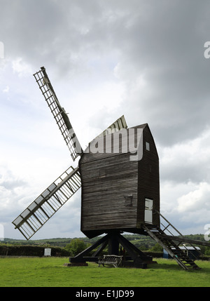 Nutley windmill nell'Ashdown Forest in east sussex Foto Stock