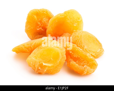 Pesche secche isolato Foto Stock