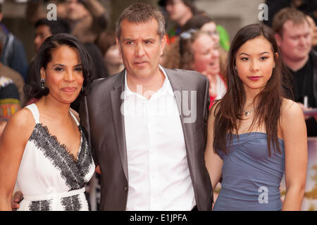 BFI Southbank, Riverside, Londra, Regno Unito. 05 Giugno 2014.Damian Jones arriva in anticipo del Regno Unito Premiere del film Belle Credito: Richard Soans/Alamy Live News Foto Stock