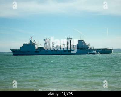 FS Somme (A631) una classe Durance il comando e rifornimento nave della Marina Militare francese Foto Stock