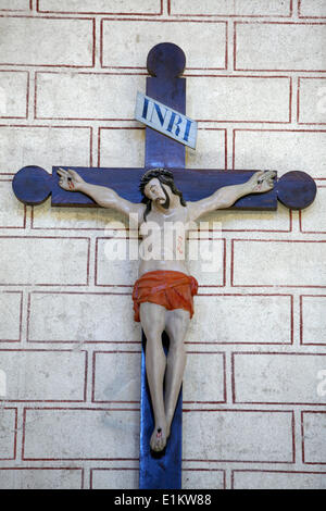 Crocifisso di Saint-Savin sur Gartempes chiesa abbaziale Foto Stock