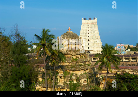 India, nello Stato del Tamil Nadu, Rameswaram, Ramanatha Swami Foto Stock