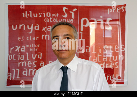 Pere Navarro ho Morera ( Terrassa , 23 dicembre 1959 ) è un Spagnolo Catalano politico . Egli era il sindaco di Terrassa Foto Stock