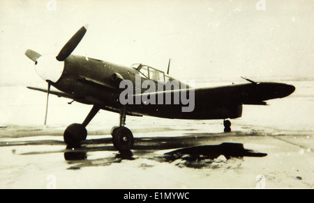 Il Messerschmitt BF 109f 'Emil' era un aereo da caccia tedesco utilizzato durante la seconda guerra mondiale, noto per la sua velocità e manovrabilità, ha svolto un ruolo significativo nelle operazioni della Luftwaffe. Foto Stock