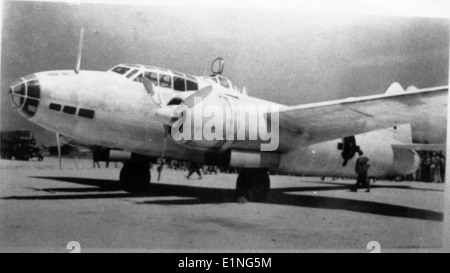 Questa foto della collezione Charles M. Daniels cattura un momento della prima storia dell'aviazione. Daniels era un appassionato di aviazione e la sua collezione include un'ampia varietà di immagini storiche dell'aviazione. Foto Stock