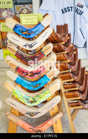 Brisbane Australia CBD, shopping shopper shopping shopping negozi mercati mercato acquisti vendita, negozi al dettaglio negozi business business business, souvenir Foto Stock