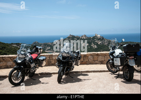 Domaine Murtoli Villa; Sartène; Corse‎; Murtoli; Luxe; Roccapina Beach; Roccapina :: Corse-du-Sud; Ile de beauté Foto Stock