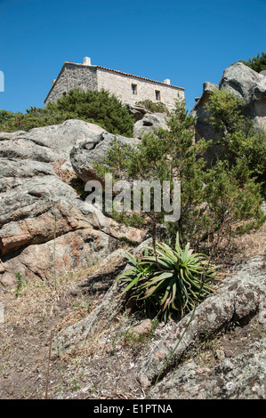 Domaine Murtoli Villa; Sartène; Corse‎; Murtoli; Luxe; Roccapina Beach; Roccapina :: Corse-du-Sud; Ile de beauté Foto Stock