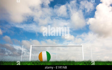 Immagine composita del calcio in Costa d Avorio colori Foto Stock