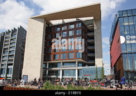 Amsterdam, nuova biblioteca pubblica, aperto 2007. Foto Stock