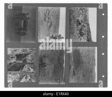 Questa immagine è tratta dal volume 1 della collezione Canadian War Memorials Fund, che mostra fotografie di reggimenti del corpo indiano, come il 15th Sikh e Gurkhas, che hanno ricevuto onorificenze per il loro servizio durante la prima guerra mondiale, catturati in Francia. Foto Stock