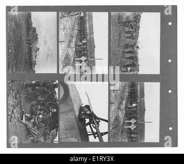 Fotografia ufficiale di guerra canadese dal volume 3, che mostra il 15th Sikh, il 18th Lancers e varie altre unità come il 2/2 Gurkhas, il 39th Garhwalis e il 58th Rifles durante la prima guerra mondiale. L'immagine cattura il ruolo di queste unità in Francia. Foto Stock