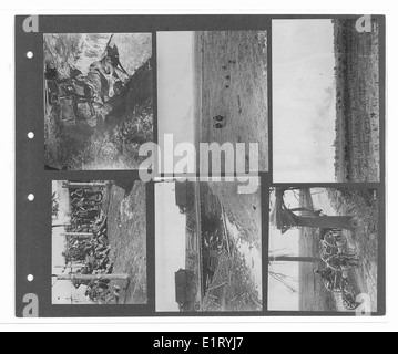 Questa immagine del Canadian War Memorials Fund del volume 4 mette in evidenza i soldati, tra cui il 15th Sikh, il 18th Lancers e altri, premiati per il loro servizio nella prima guerra mondiale a St. Floris, in Francia. Foto Stock