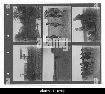 Questo volume di fotografie del Canadian War Memorials Fund presenta il 15th Sikh, il 18th Lancers, il 2/2 Gurkhas e il 39th Garhwalis, così come varie altre unità militari premiate o menzionate nei dispacci durante la prima guerra mondiale sono evidenziate le posizioni chiave come St Floris e Merville. Foto Stock