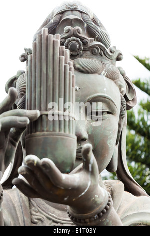 Buddhistic statua ritratto Foto Stock