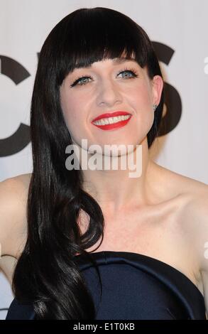 Lena Hall presso gli arrivi per la 68annuale di Tony Awards 2014 - Parte 2, Radio City Music Hall di New York, NY Giugno 8, 2014. Foto di: Kristin Callahan/Everett Collection Foto Stock