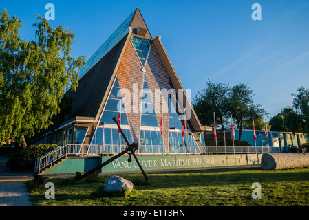 Il Museo Marittimo, Vanier Park, Vancouver, British Columbia, Canada Foto Stock