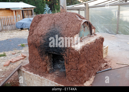 Fatto in casa forno adobe los pellines Cile Foto Stock