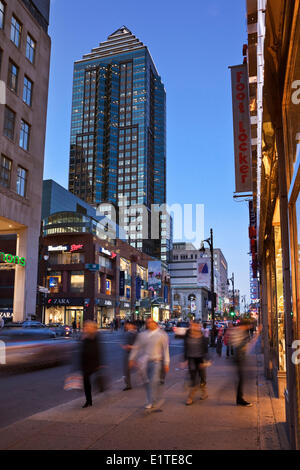 McGill College (La Tour McGill) Montreal Quebec, Canada Foto Stock