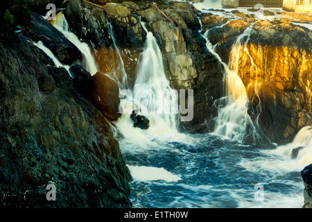 Grand Falls Gorge, Grand Falls, New Brunswick, Canada Foto Stock