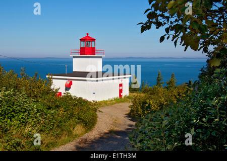 Lungo la luce parassita, Grand Manan Island, Baia di Fundy, New Brunswick, Canada Foto Stock