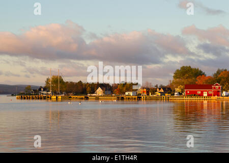 Baddeck, Bras d'or Lago, Cape Breton, Nova Scotia, Canada Foto Stock