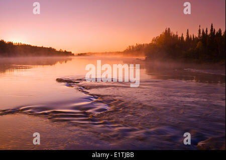 Clearwater River, Clearwater River Provincial Park, Nord Saskatchewan, Canada Foto Stock