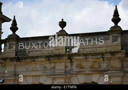 L'ex Buxton bagni in Buxton, Derbyshire. Foto Stock