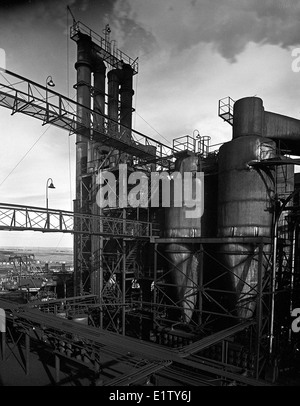 [Passerelle e tramogge, Aransas Pass impianto, Regno Carbon Co.] Foto Stock