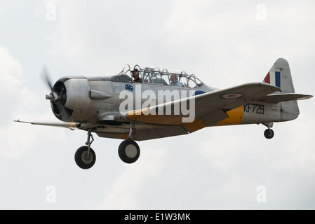 Vintage WW2 North American Aviation T-6 texano (Harvard) trainer Foto Stock