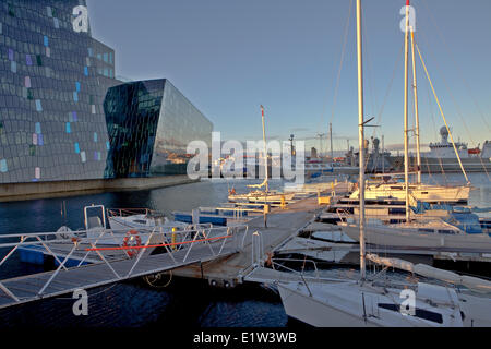 HARPA, il nuovo concerto/Opera/Convention Center, Reykjavik, Islanda Foto Stock