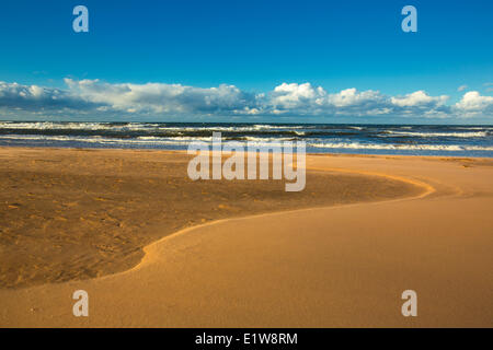 Costa, Gulf Shore Parkway, Brackley, Prince Edward Island National Park, Canada Foto Stock